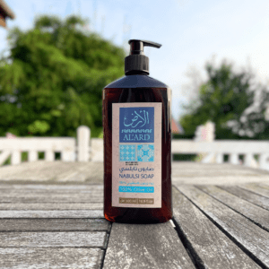Flydende Nabulsi sæbe af Fair Trade olivenolie fra Palæstina