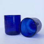 Mundblæst vandglas fra Al-Khalil / Hebron | Blå