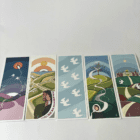 Bogmærke designet af en palæstinensisk kunstner Nada Alkhatib fra Gaza