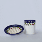 Keramik badeværelsessæt | Blå