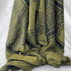 Ægte palæstinensisk kufiya fra Hirbawi i Al-Khalil / Hebron, håndlavet symbol på kultur og identitet.