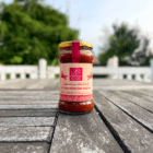 Palæstinensisk rød chilipeber sauce / shatta