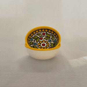 Keramikskål 8,5 cm | Gul