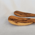 Sæt med håndlavede køkkenredskaber i oliventræ fra Betlehem