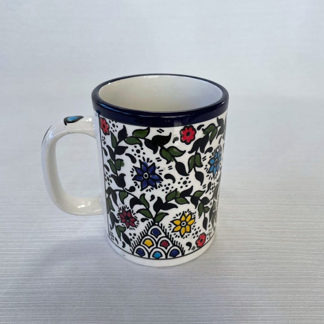 Håndlavet keramik keramikkrus fra Al-Khalil / Hebron.