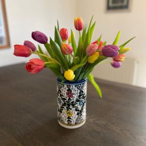 Keramik Vinholder / Vase fra Al-Khalil
