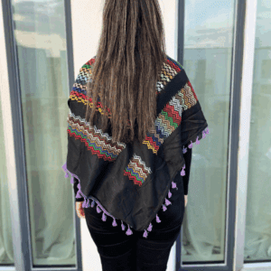 Palæstinensisk Black Rainbow 01 Hirbawi® Kufiya