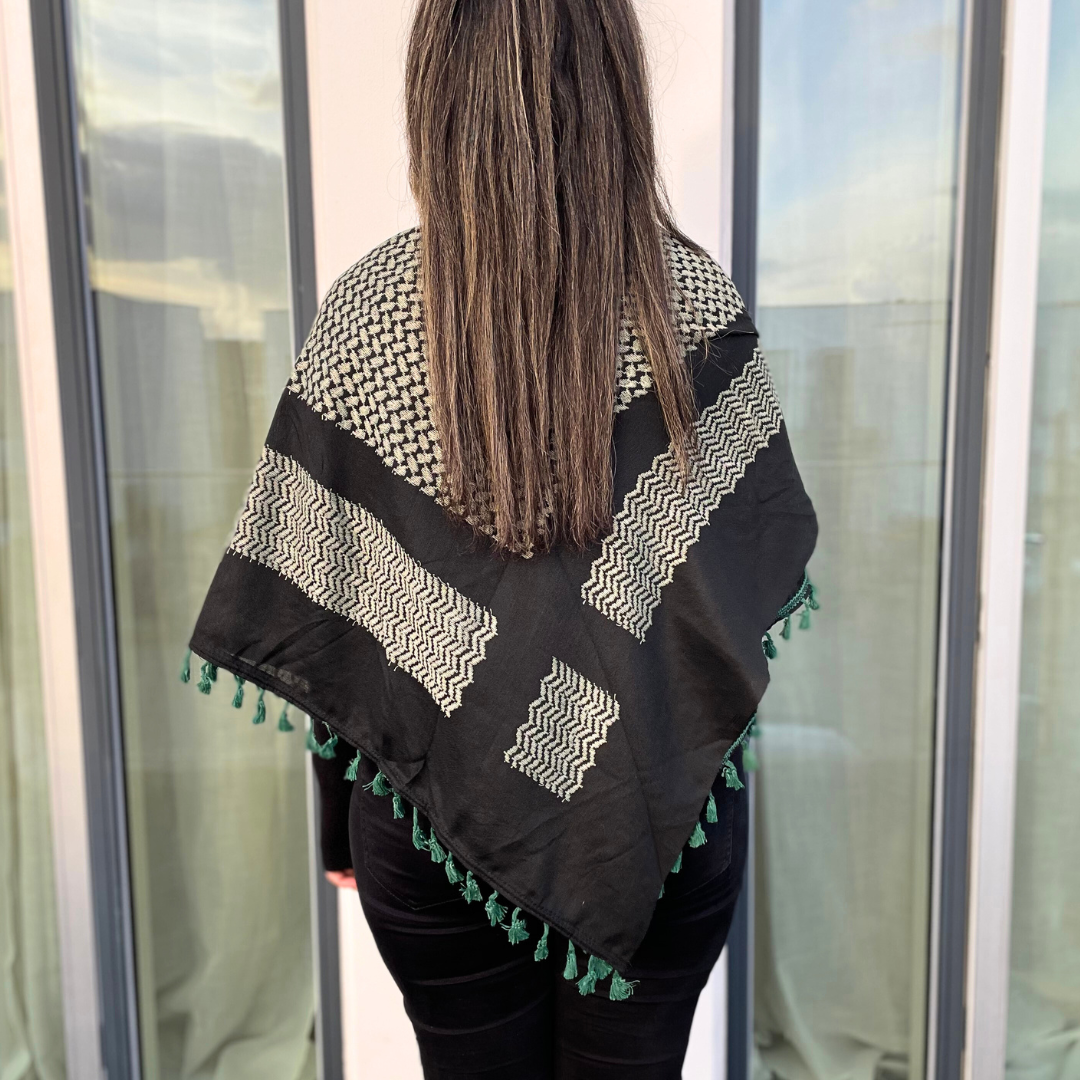 Palæstinensisk Olive Hirbawi® Kufiya Palæstinensisk Olive Hirbawi® Kufiya