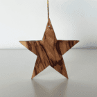 Håndlavet palæstinensisk ornament i form af stjerne fra Betlehem