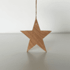 Håndlavet palæstinensisk ornament i form af stjerne fra Betlehem