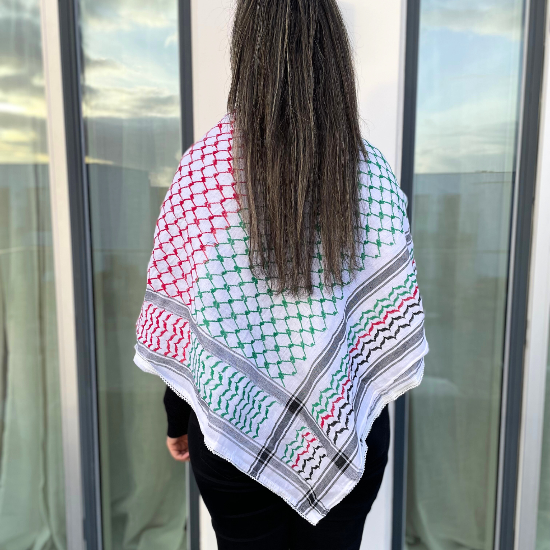 Palæstinensisk Palestine Flag Hirbawi® Kufiya Palæstinensisk Palestine Flag Hirbawi® Kufiya