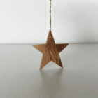 Håndlavet palæstinensisk ornament i form af stjerne fra Betlehem