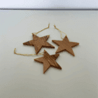 Oliventræ 3 x Stjerne Ornament