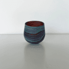 Bæredygtigt, mundblæst vandglas fra Al-Khalil / Hebron i Palæstina af genbrugsglas