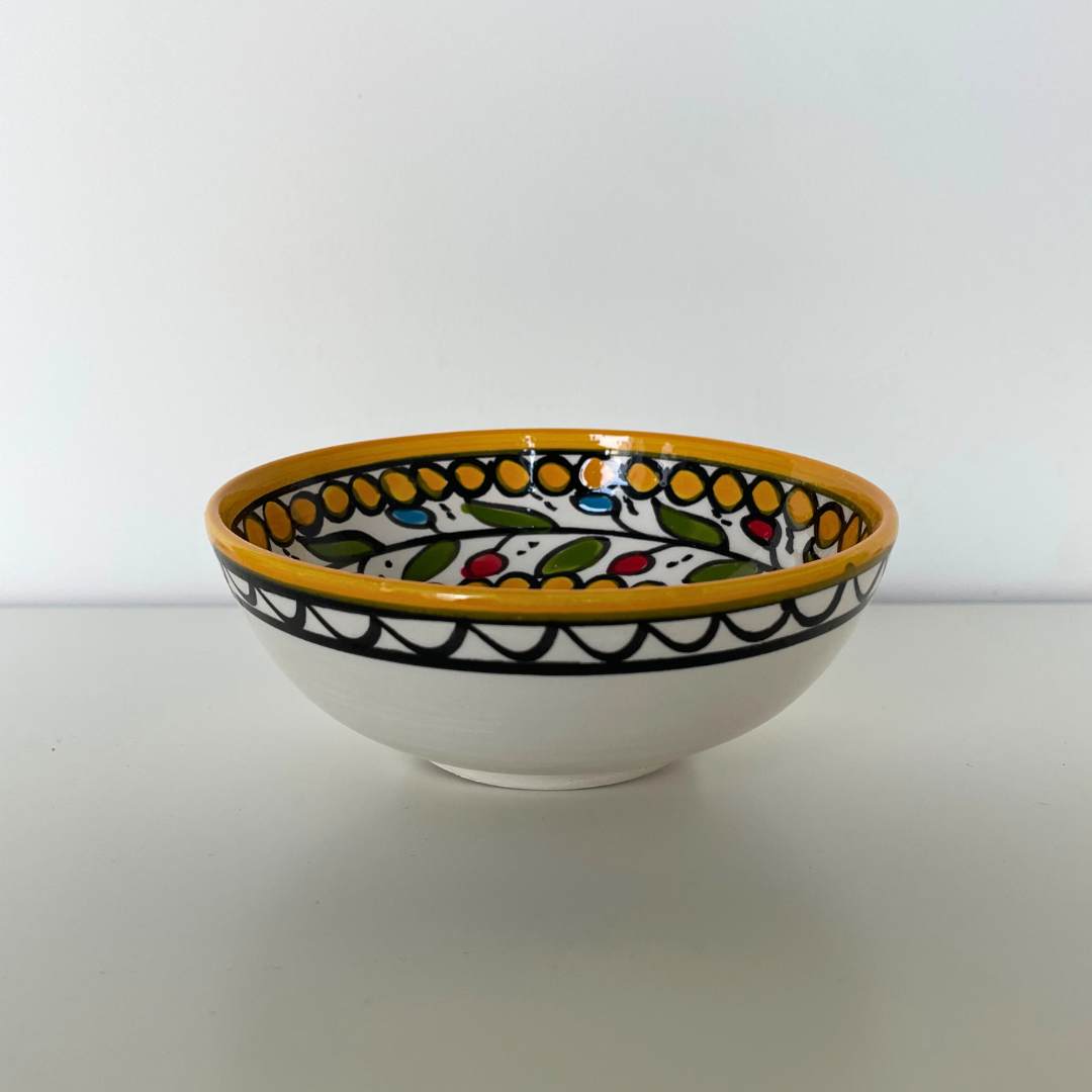 Håndlavede keramik fra Hebron på Vestbredden i traditionel mønster