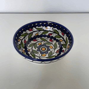 Keramikskål fra Al-Khalil / Hebron | Blå Keramikskål fra Al-Khalil / Hebron | Blå