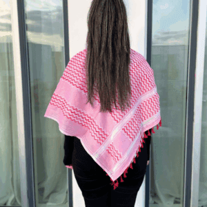 Palæstinensisk Pink Hirbawi® Kufiya