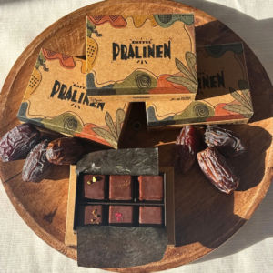 Schweizisk chokolade med palæstinensiske dadler